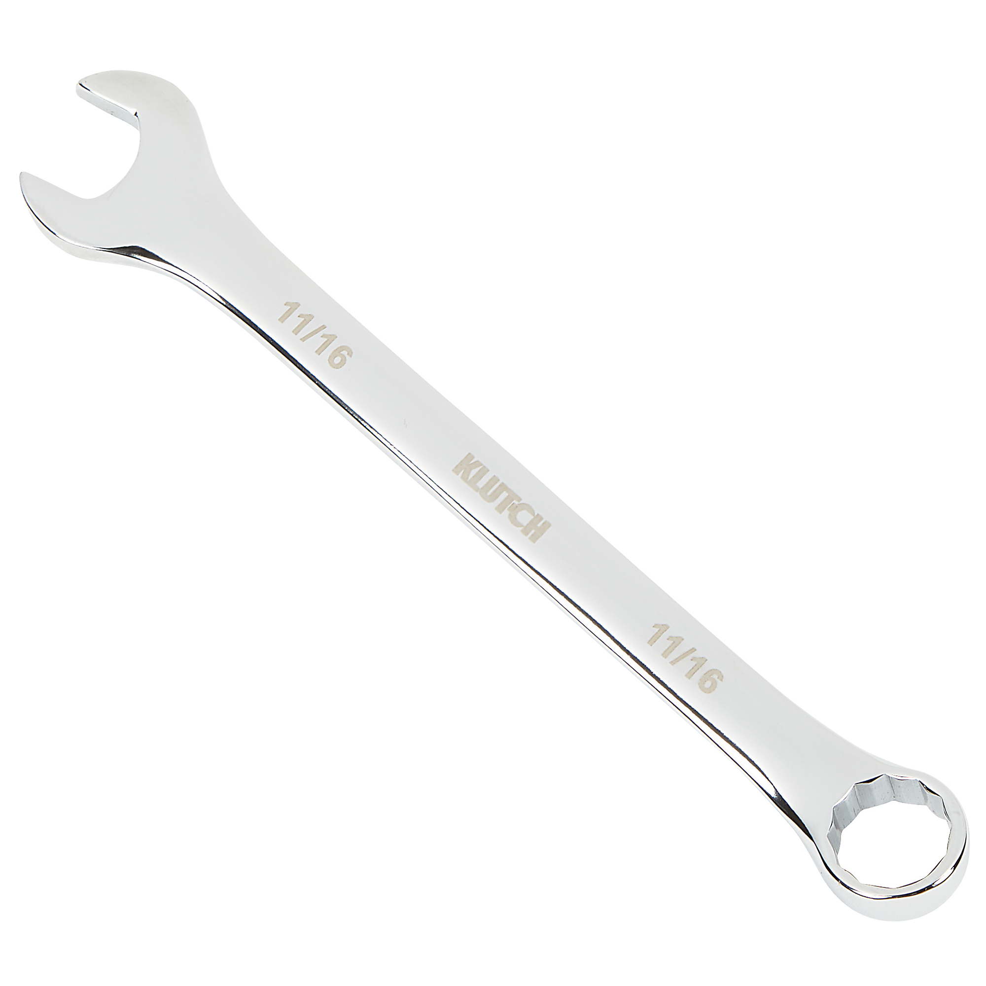 Klutch Combination Wrench, 11/16in. x 7.68in.